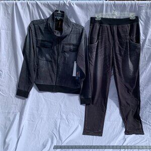 NWT Set Lucy IndiGO Trucker Jacket & pan